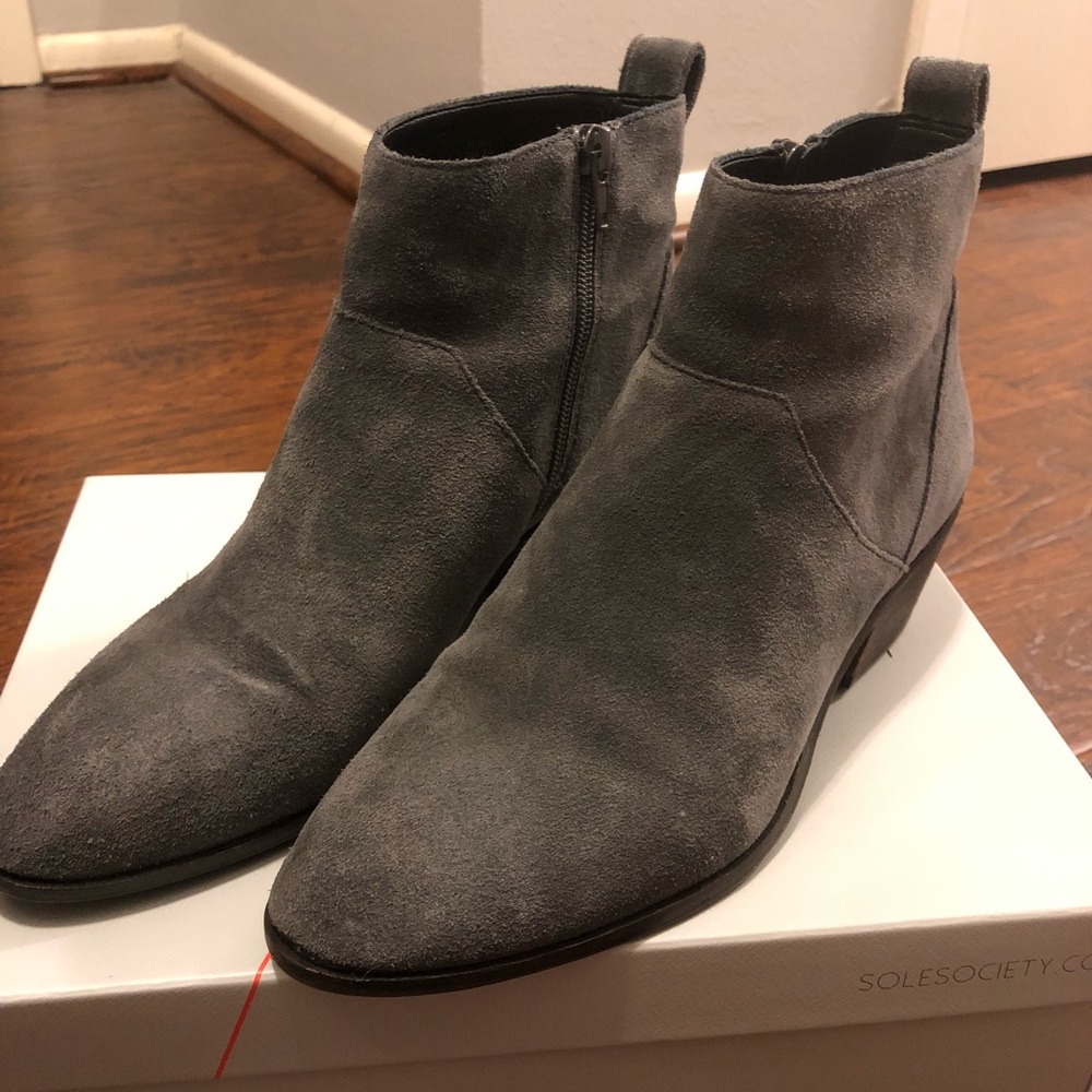 Sole Society Storm Vixen Booties 9 Nordstrom